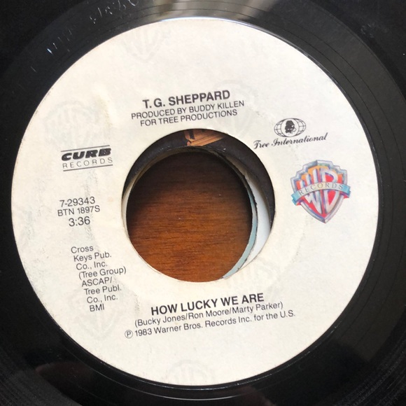 T.G. Sheppard And Clint Eastwood Make My Day Vinyl 45 Record '84 - Picture 3 of 4